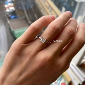 Classic Princess Cut Diamond Engagement Ring - Photo 4