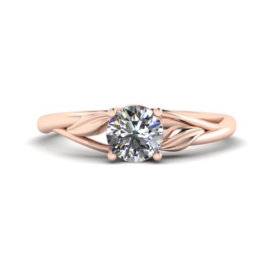 Nature Inspired Diamond Engagement Ring, Enlarge image 1