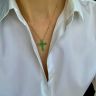 Emerald Cross Pendant, Image 7